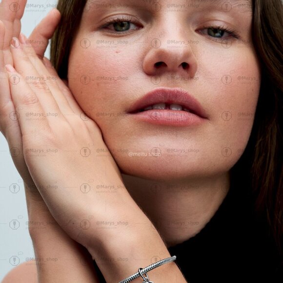 Pandora Spring Green Eternity Circle Dangle Charm - Picture 5 of 5